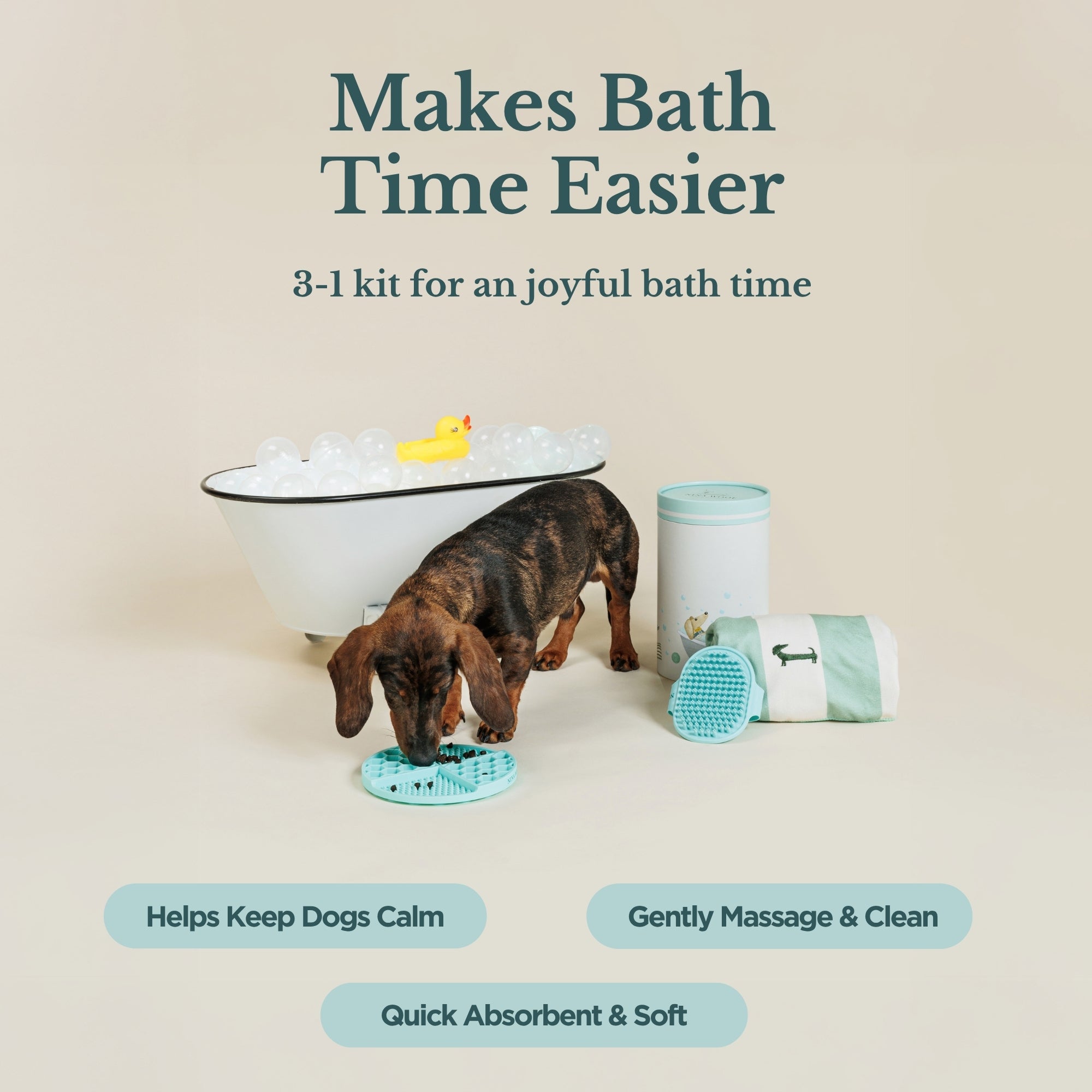 Dog Bath Kit