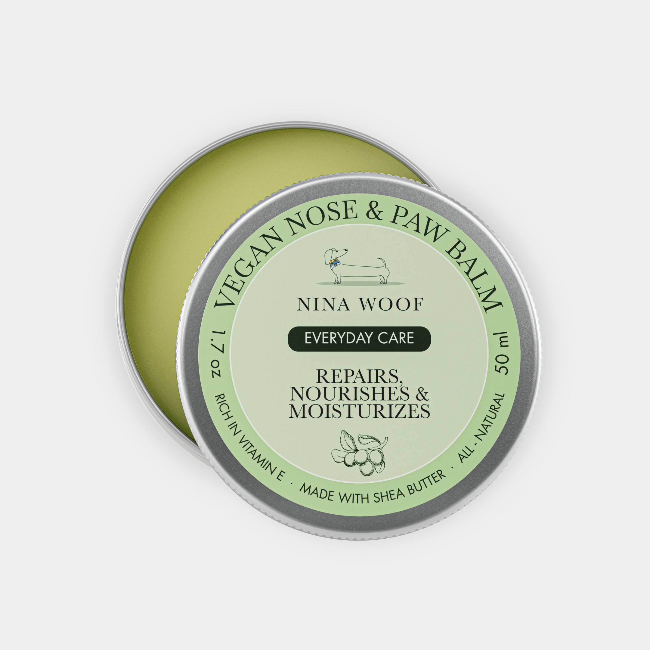 Vegan Dog Nose and Paw Balm