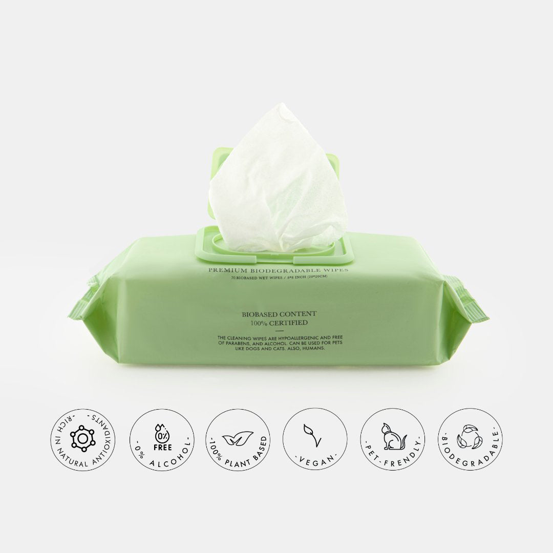 Biodegradable Wipes 140 units
