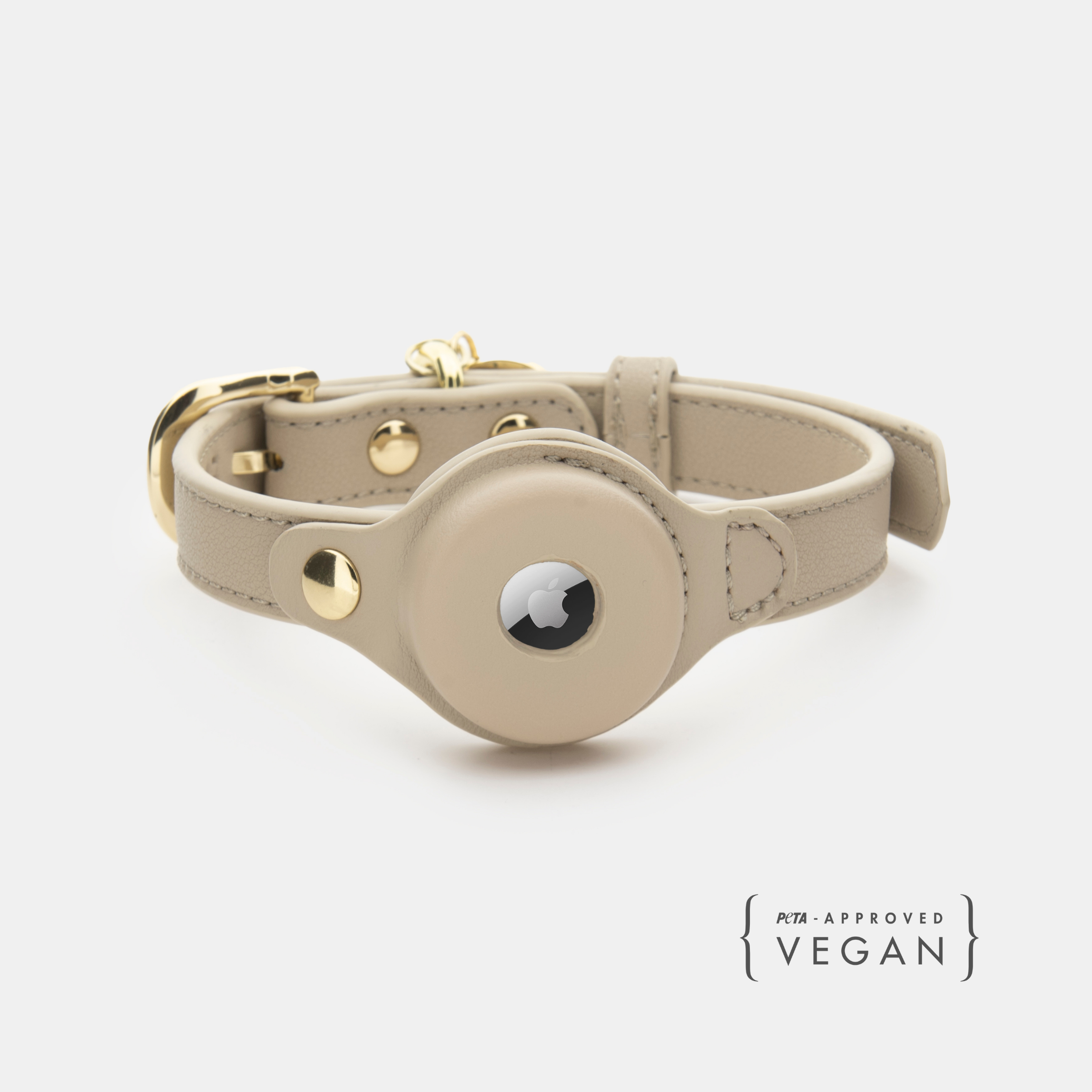 Necklace - Air Tag Enabled - Vegan Leather - Cupertino
