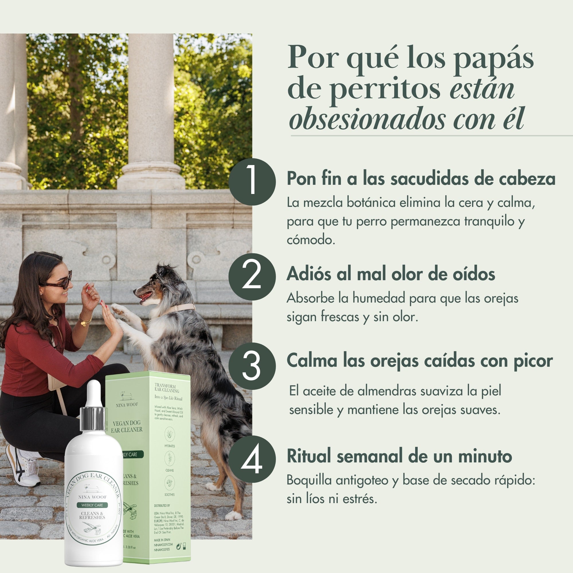Ear and Paw Care Pack - Ear Pad Balm and Ear Cleaner