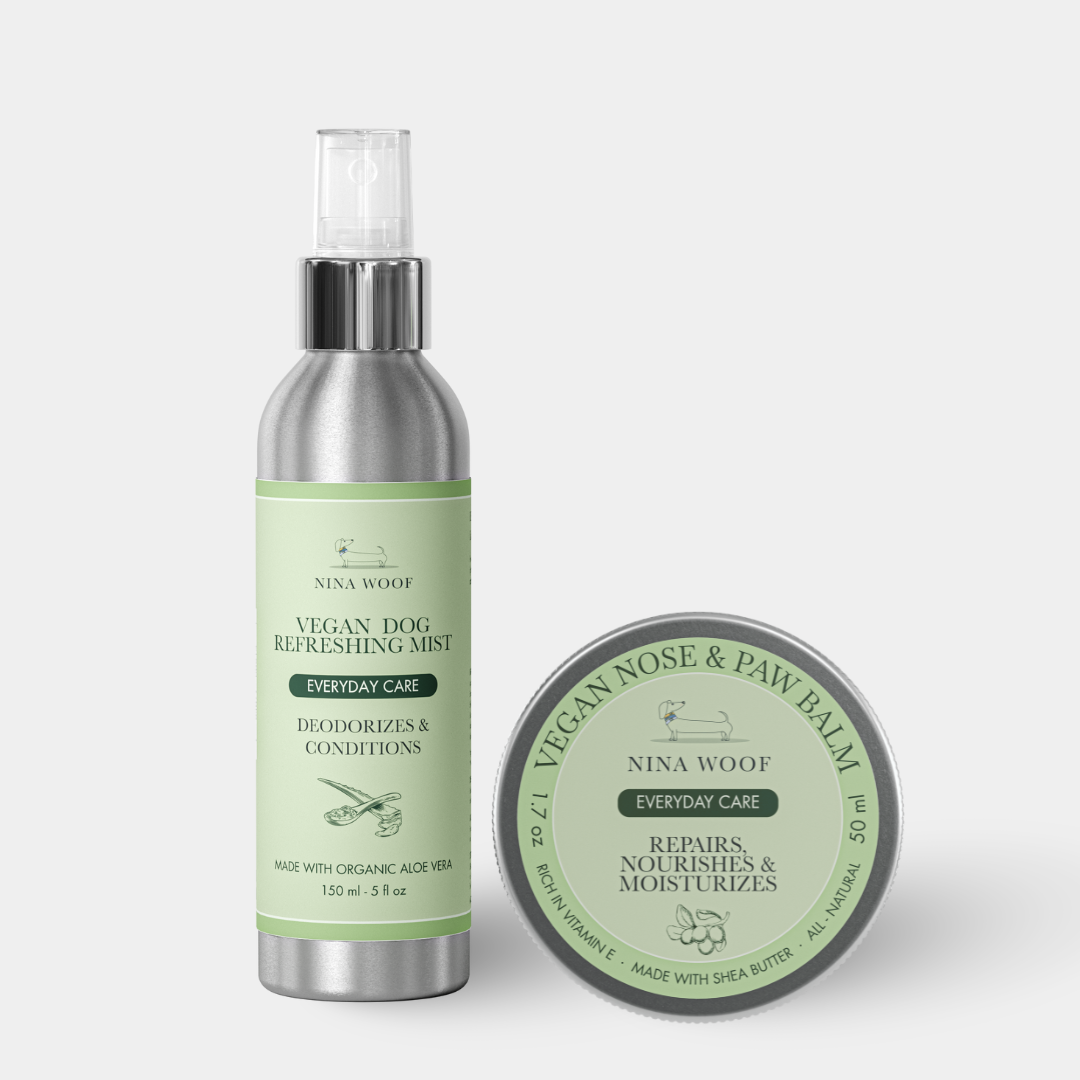 Paw and Coat Care Pack - Pad Balm and Deodorizing Spray