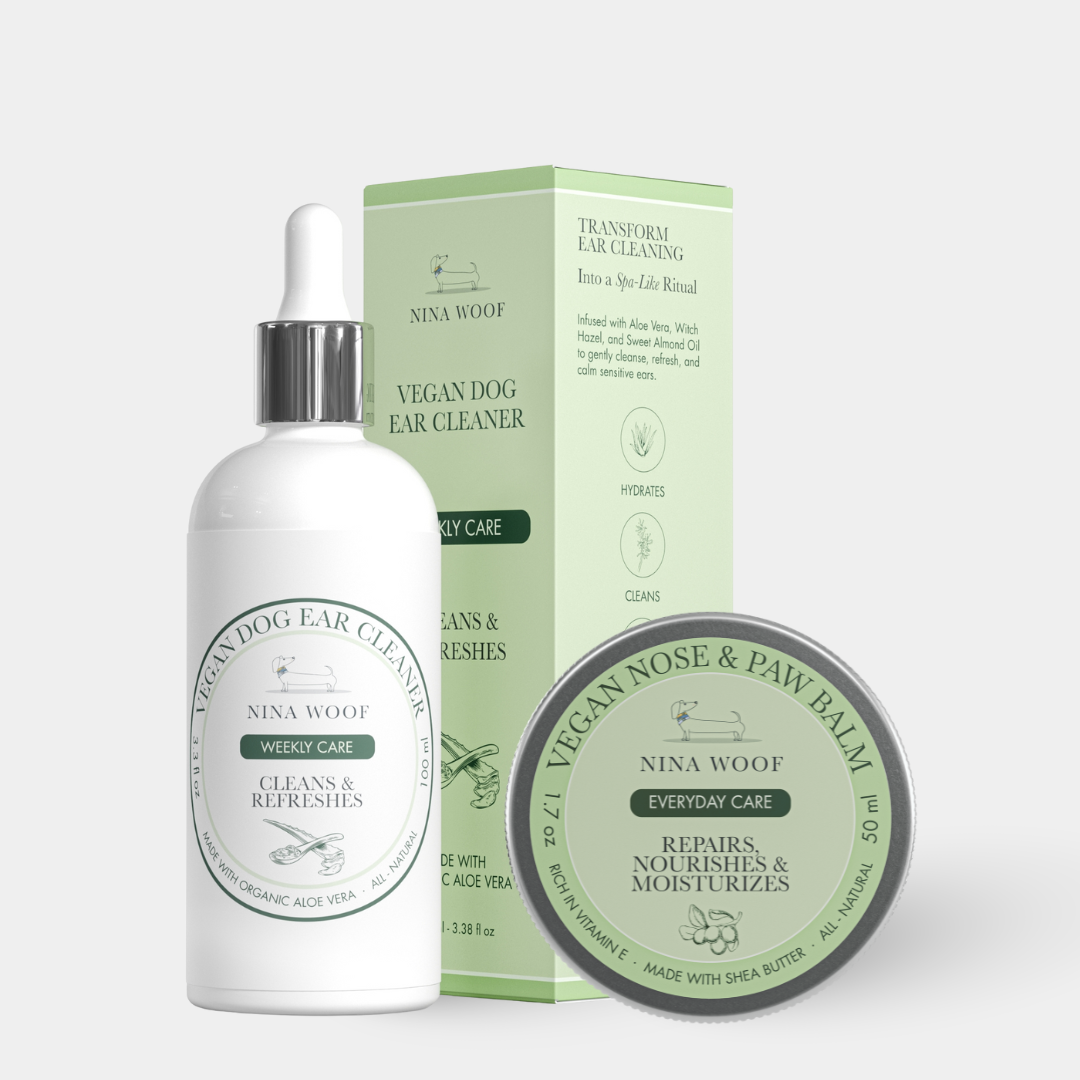 Ear and Paw Care Pack - Ear Pad Balm and Ear Cleaner
