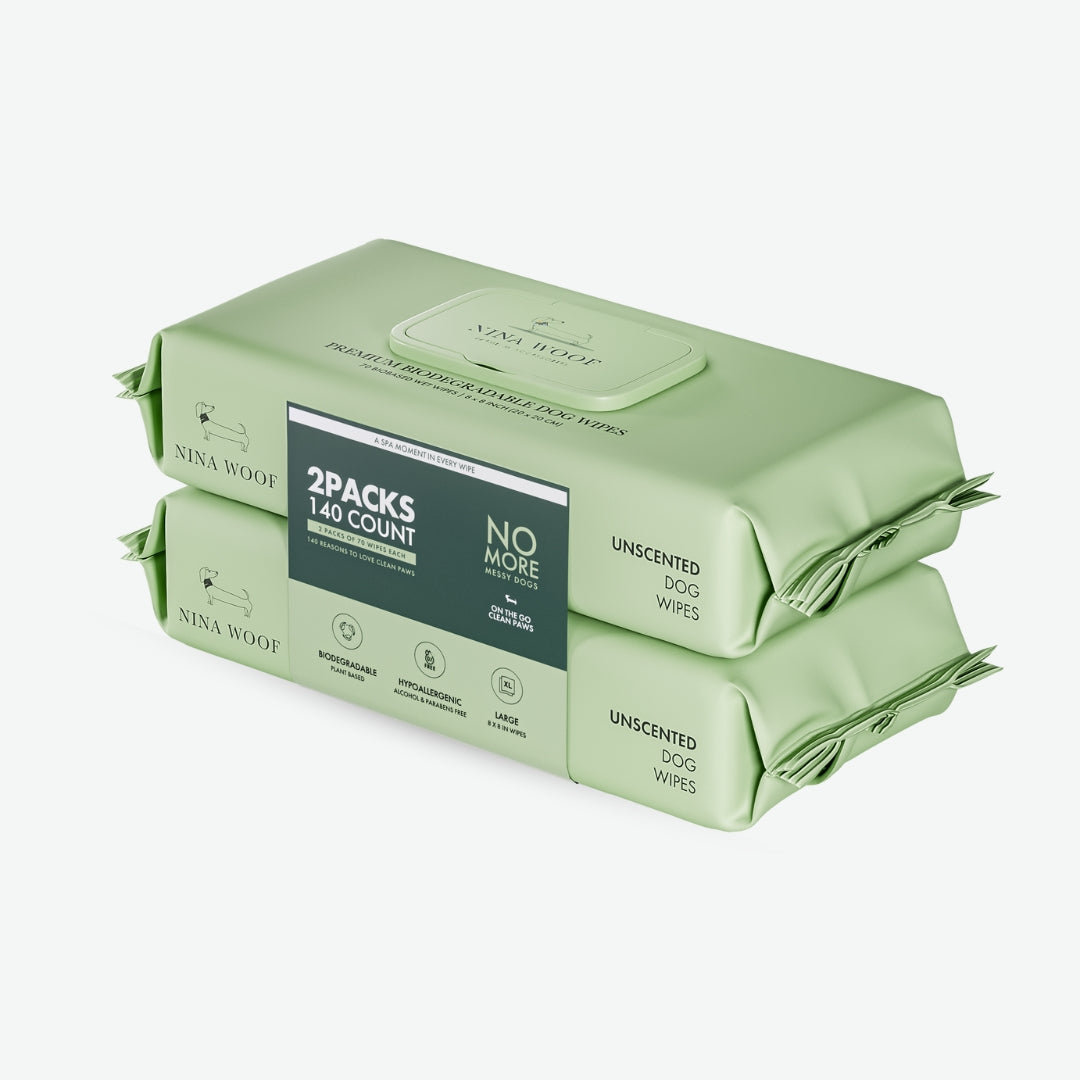 Premium Wipes - Biodegradable and Plant-Based - 140 wipes